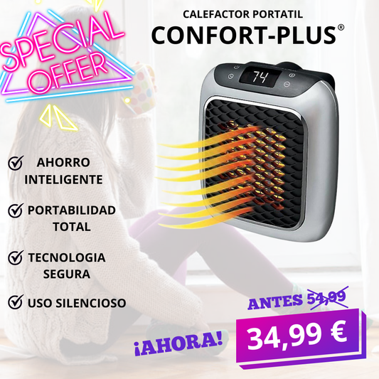 CALEFACTOR PORTATIL CONFORT-PLUS